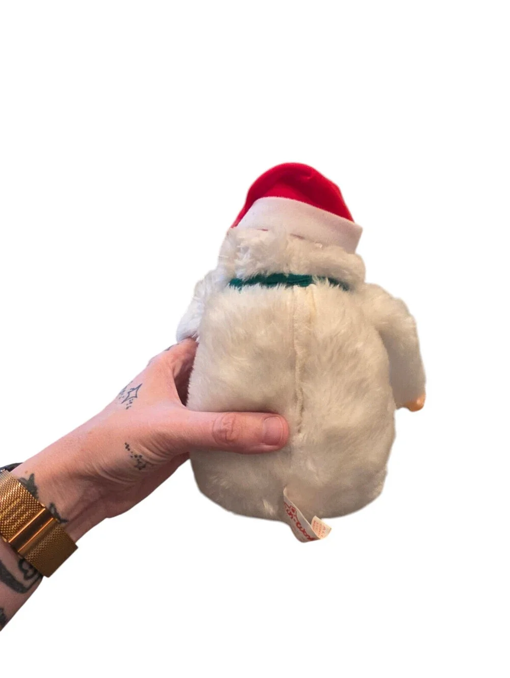 Vintage Fun-World Gonga Plush Santa Hat Gorilla Plush Stuffed Toy Christmas
